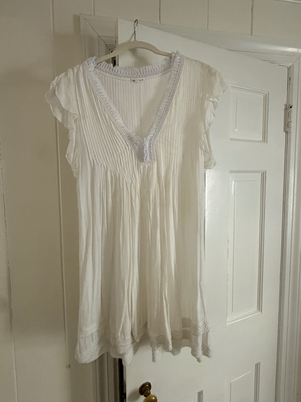 Poupette St. Barth White Coverup
